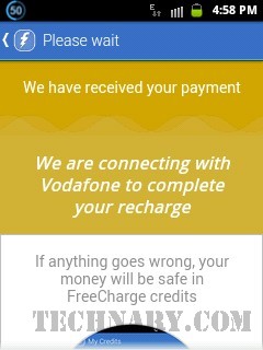 FreeCharge Android App