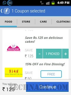 FreeCharge Android App