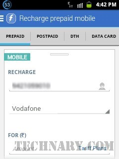 FreeCharge Android App