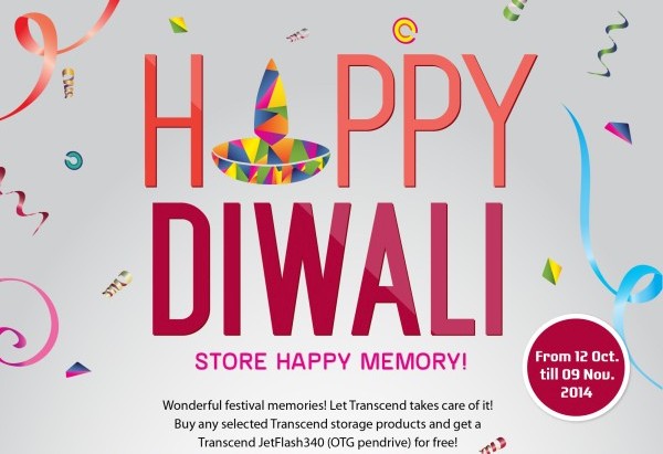 Transcend launches “Happy Diwali