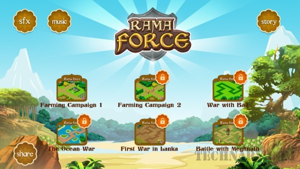 RamaForce Android Game review