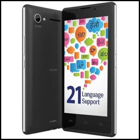 Lava Iris 465 launched for Rs. 4499