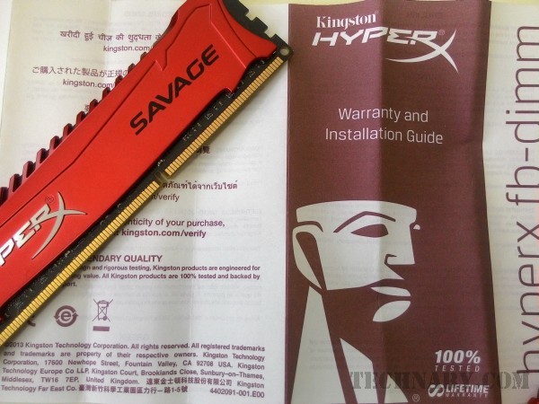 Kingston HyperX Savage 2x4GB RAM