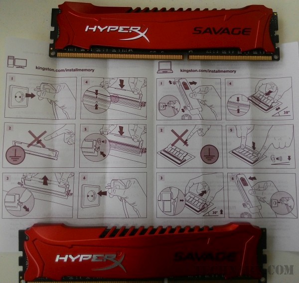 Kingston HyperX Savage 2x4GB RAM