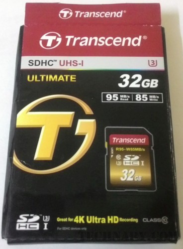 Transcend SDHC UHS-I 32GB SD Card Review – Class 10 SD card for 4K Ultra HD recording