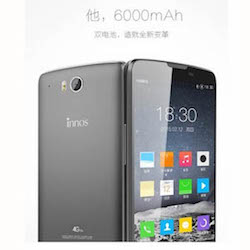 Innos D6000 a 6000 mAh battery smartphone launched in China!