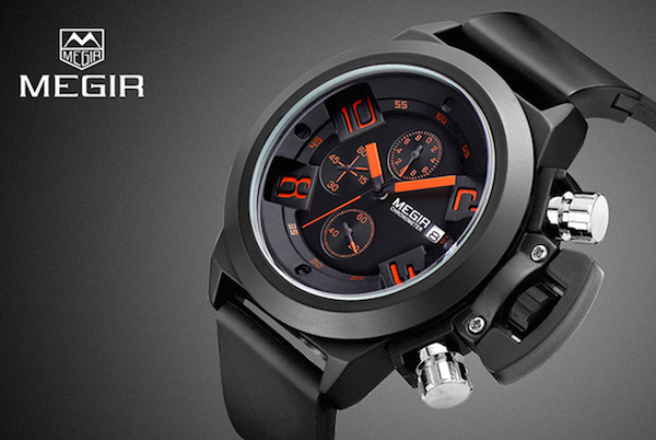 MEGIR Water resistant wristwatch