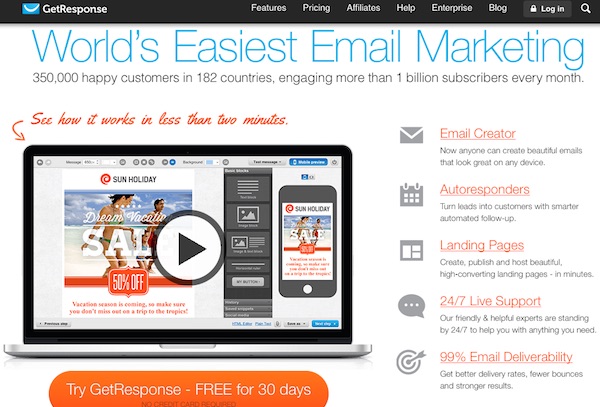 GetResponse vs ConstactContact : Email Marketing Tools