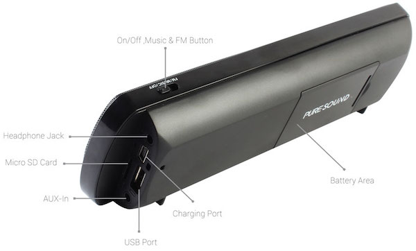 Portronics Pure Sound Portable Sound System Overview