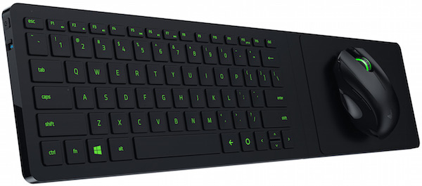 Razer Turret Gaming keyboard and mouse - PC gaming on the couch