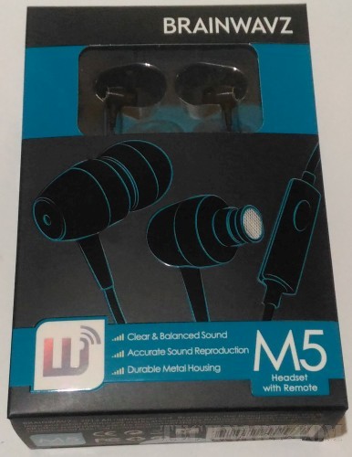 Brainwavz M5 Review - Earphones for mild music and calling