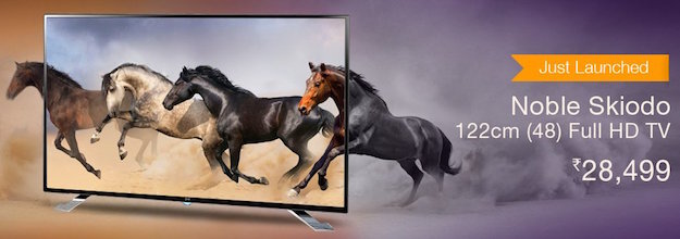 Noble Skiodo Full HD LED TV 48 inch launched for Rs.28,499