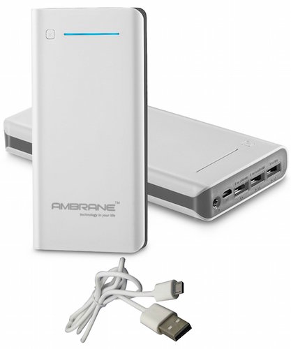Ambrane P-2000 20800mAh power bank launched for Rs.1,699