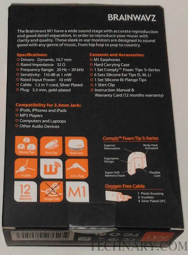 Brainwavz M1 Review - Budget earphones for good music