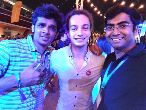 with Saurabh Mukhekar and talented Joker from US