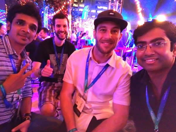 with Saurabh Mukhekar and talented Game Affiliates