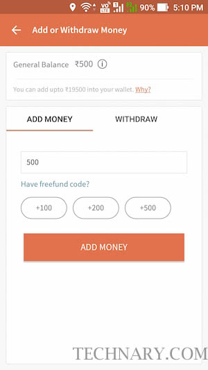 Demonetized with no cash? Freecharge Kiya Matlab Cash Diya!