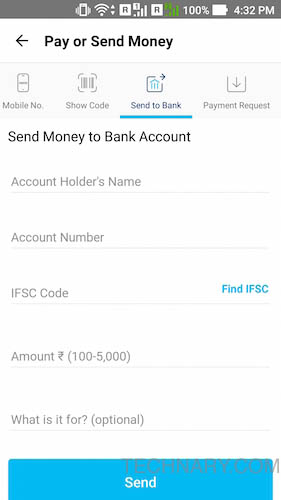 <p style="text-align: justify;">After the demonetization there were a lot of questions in people`s mind. Some of them were how to manage the cash and make the bill payments and how the lifestyle may be affected. When demonetization took place many people first thought of getting rid of 500 & 1000 rupee notes which they had. That’s fine that you could had used them in hospitals and Petrol stations till 24<sup>th</sup> November.</p> <p style="text-align: justify;">Have you ever tried using cashless transactions in your life? I know many of you might have tried paying by debit/credit card and the payments are done by using the ATM PIN while doing the transaction. What if I tell you that there is more simpler, quicker and hassle free way to make payments by using Paytm. Many of you might have used Paytm to recharge your smartphone and pay bills. Actually you can do much more with it. It acts like an eWallet which can be used extensively for various purposes.</p> <p style="text-align: justify;"><img class="aligncenter size-full wp-image-9511" data-src="https://www.technary.com/wp-content/uploads/2016/12/paytm.jpeg" alt="How to make cashless transactions using Paytm" width="661" height="414" /></p> <h3 style="text-align: justify;">What is an eWallet?</h3> <p style="text-align: justify;">An eWallet is a virtual wallet where in you can keep your money securely and use it digitally across many things. This is a digital money like its in your bank but it is easier to send and receive money with an eWallet. You can add funds in an eWallet using your internet banking, debit/credit card and can use it extensively for many purposes.</p> <h2 style="text-align: justify;">Cashless transactions using Paytm</h2> <h3 style="text-align: justify;">What is Paytm?</h3> <p style="text-align: justify;">Well Paytm acts like your friend which is an online platform (app & website), where in you can use it like an eWallet. You can Add Money, Send Money and even Pay Money with ease. You can do Online Mobile Recharge using Paytm and use it to send payments across the other Paytm users and various merchants. It is one of the fastest Online Payments and Recharge service in India.</p> <p style="text-align: justify;">If you like online shopping then Paytm also acts like an ecommerce platform which showcases various products from many categories for your needs. It provides many cashbacks and exclusive discounts to its users. You should check out some of their lucrative deals for sure.</p> <h3 style="text-align: justify;">How to Download the App?</h3> <img class="aligncenter size-full wp-image-9522" data-src="https://www.technary.com/wp-content/uploads/2016/12/Paytm-install-1.png" alt="How to make cashless transactions using Paytm" width="600" height="496" /> <p style="text-align: justify;">If you are an Android smartphone user then just go to the <a href="https://play.google.com/store/apps/details?id=net.one97.paytm&hl=en" target="_blank">Google Play Store</a> and search for “Paytm” and then click on Paytm App and click on “Install” button. Within seconds the app will be installed on your smartphone. Similarly if you are an iPhone user then you can go to the Apple Store and search for “Paytm”, and install the app. Once you install the app it will ask you your mobile number and within seconds you can register with ease for free.</p> <h3 style="text-align: justify;">How to Register at Paytm?</h3> <p style="text-align: justify;">Click on the Sign Up option. There you will have to full up your mobile number, E-mail id(optional) & desired Paytm password and then click on "Create your Paytm wallet". Thats it, you receive an OTP(One Time Password) to verify that you are the owner of the mobile number. Once you receive the OTP, put in the OTP and your Paytm wallet is created!</p> <h3 style="text-align: justify;">How to Add Money/Send Money/Pay Money?</h3> <p style="text-align: justify;">If you want to add money to your Paytm wallet then you can do it easily. When you open the Paytm App you can see the “Add Money” option. Click on it and then enter the amount and click on “Add Money” button. Then you will be asked for the payment option. You can add money to the wallet using Internet Banking/Credit Card/Debit Card/ATM card and click on “Pay Now”. Once the payment is done you can see a successful message in your screen.</p> <img class="wp-image-9509 alignleft" data-src="https://www.technary.com/wp-content/uploads/2016/12/paytm-1.png" alt="How to make cashless transactions using Paytm" width="250" height="500" /> <p style="text-align: justify;"><img class="aligncenter wp-image-9515" data-src="https://www.technary.com/wp-content/uploads/2016/12/Add-Money-2.png" alt="How to make cashless transactions using Paytm" width="250" height="500" /></p> <p style="text-align: justify;"><img class="wp-image-9516 alignleft" data-src="https://www.technary.com/wp-content/uploads/2016/12/Add-Money-3.png" alt="How to make cashless transactions using Paytm" width="250" height="500" /></p> <p style="text-align: justify;"><img class="aligncenter wp-image-9517" data-src="https://www.technary.com/wp-content/uploads/2016/12/Add-Money-4.png" alt="How to make cashless transactions using Paytm" width="250" height="500" /></p> <p style="text-align: justify;">Sending Money to anyone is a quicker process. From the app click on “Pay or Send” option. Then you can see options like: Scan Code, Mobile No., Show Code, Send to Bank. If you know the mobile number of the person to whom you want to send the money then hit that option, enter his/her mobile number, enter the amount and click on “Send Money”. Then you get a successful message. Money sent!</p> <p style="text-align: justify;"></p> <p style="text-align: justify;"><img class="size-full wp-image-9531 alignleft" data-src="https://www.technary.com/wp-content/uploads/2016/12/send-01.jpg" alt="How to make cashless transactions using Paytm" width="281" height="500" /> <img class="aligncenter size-full wp-image-9532" data-src="https://www.technary.com/wp-content/uploads/2016/12/send-02.jpg" alt="How to make cashless transactions using Paytm" width="281" height="500" /></p> <p style="text-align: justify;"><img class="wp-image-9519 alignleft" data-src="https://www.technary.com/wp-content/uploads/2016/12/send-3.png" alt="How to make cashless transactions using Paytm" width="250" height="500" /></p> <p style="text-align: justify;"><img class="aligncenter wp-image-9520" data-src="https://www.technary.com/wp-content/uploads/2016/12/send-4.png" alt="How to make cashless transactions using Paytm" width="250" height="500" /></p> <p style="text-align: justify;"><img class="aligncenter wp-image-9521" data-src="https://www.technary.com/wp-content/uploads/2016/12/send-5.png" alt="How to make cashless transactions using Paytm" width="250" height="500" /></p> <p style="text-align: justify;">Paying money to anyone is also easily possible. You can also choose the QR code option if you want to scan the QR code of a merchant or any of your friend. So just hit that option, scan the QR code then the app shows you the details of that person, enter the amount and hit on “Pay”, its that simple.</p> <h3 style="text-align: justify;">What are the different ways in which the users can use Paytm in their daily life?</h3> <p style="text-align: justify;">Just after the demonetization I had a very few 100 notes to spend but I have the paytm wallet which came to my rescue. As soon as I got to know that there will be a problem of people not giving change to currency notes, I decided to use Paytm to the max.</p> <p style="text-align: justify;">The most important aspect of Paytm is that it can be linked to the Uber app. As I had few meetings to attend and I had made some travel plans, traveling with Uber and paying by Paytm was the best way to make cashless transactions.</p> <p style="text-align: justify;">Another time I was amazed to see that our nearby Xerox Shop had showed Paytm QR code which means I was able to pay using my Paytm. I had to pay an amount of Rs.37 to him. So instead of me giving him a rare Rs 100 note and expecting Rs.63 back(which he may not have), I just opened my Paytm App. Clicked on send money, scanned his QR code. Immediately the merchant's name appeared.</p> <p style="text-align: justify;">I just had to insert the amount which I wanted to pay him. I clicked send and within few seconds the amount was deducted from my wallet and credited to him. Immediately he received an sms and he said thank you. This latest technology and its easy use is the present and future my friends.</p> <p style="text-align: justify;">I was easily able to do cashless transactions using Paytm. So I made payments at many places including small restaurants, Uber, stationery & grocery stores, etc.</p> <h3 style="text-align: justify;">How to return money to your bank account?</h3> <p style="text-align: justify;">The best part of using Paytm is that if you want to use the money from your wallet back to your bank account, then you can do it too. So there is no reason of insecurity, your money stays with you, you can pull back money into your bank account easily whenever needed. From the app, just click on “Pay or Send”, then select “Send to Bank”, put in your bank details and click on “Send”. There you go, money goes to your bank account. In fact you can send money to anyone`s bank account with ease. Also when you add money from your bank to wallet there is a button named "Return", you can find it in the Passbook.</p> <p style="text-align: justify;"></p> <h3 style="text-align: justify;">Summing it Up</h3> <p style="text-align: justify;">After demonetization, it is high time to go cashless and with my experience Paytm is a best way to do cashless transaction with ease and simplicity. Actually not only mobile recharge you can make a lot of bill payments and bookings. These include Movie bookings, travel bookings ands ofcourse shopping various consumer products online. All this can be done with your <a href="http://p-y.tm/tFHQ" target="_blank">Paytm wallet</a>. Go cashless and have secure transactions.</p>