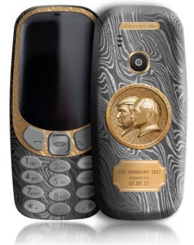Nokia 3310 Luxury Putin-Trump Edition launched