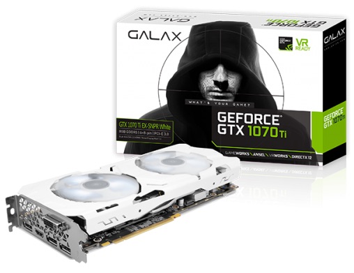 GALAX GeForce GTX 1070Ti Series launched