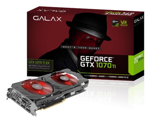 GALAX GeForce GTX 1070 Ti EX