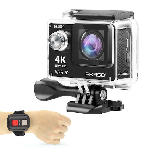 AKASO EK7000 WiFi Sports Action Camera launched