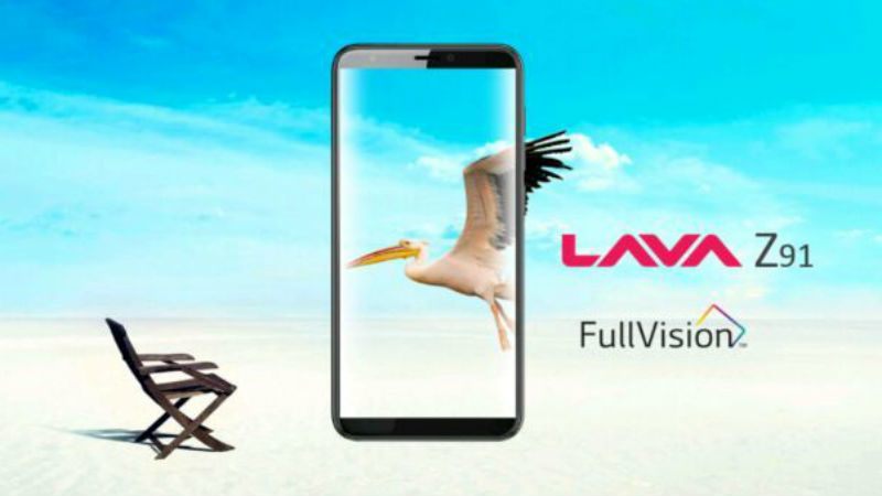 Lava Z91 launched for INR 9999