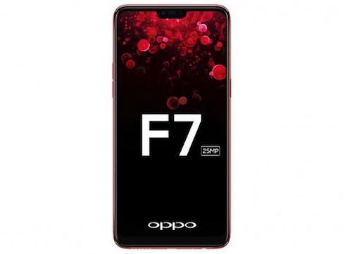 Oppo F7 launched for INR 21990