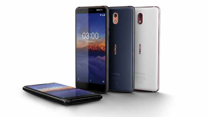 Nokia 3.1 launched for Rs 10499