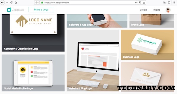 DesignEvo Review - Business Logo Design Maker Online Tool