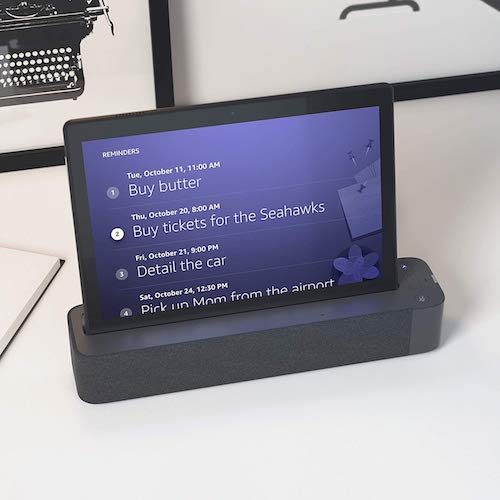 Lenovo Smart Tab M10 - 10.1 inch Tablet Alexa Enabled Android Smart Device