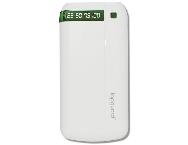 Lapguard LG803 20800mAH Lithium-ion Power Bank (White-Green)