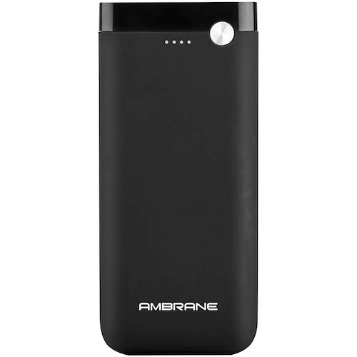  Ambrane PP-20 20000mAH Lithium Polymer Power Bank (Black) 