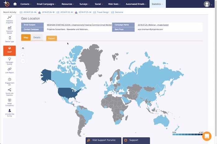 Pinpointe Review - Email Marketing Software