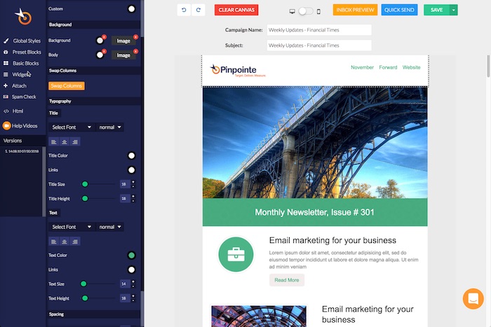 Pinpointe Review - Email Marketing Software