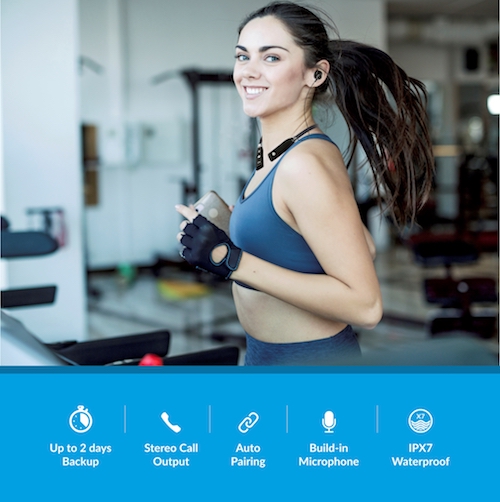 Sound One X60 Neckband Wireless Bluetooth Earphones launched