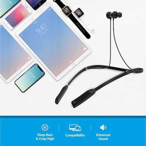 Sound One X60 Neckband Wireless Bluetooth Earphones launched