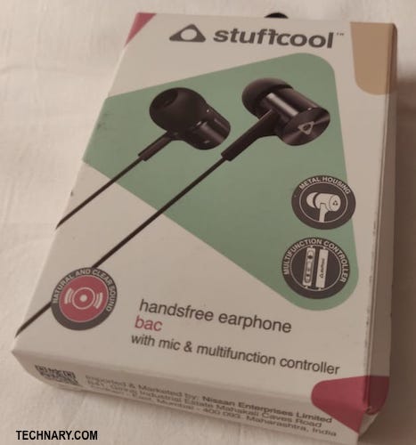 Stuffcool Bac Review - Budget friendly Wired earphones