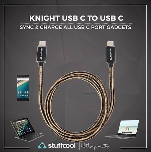 Stuffcool Knight Type-C cable