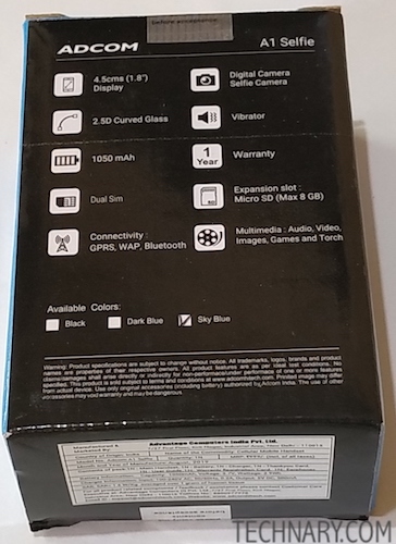 Adcom A1 Selfie Review