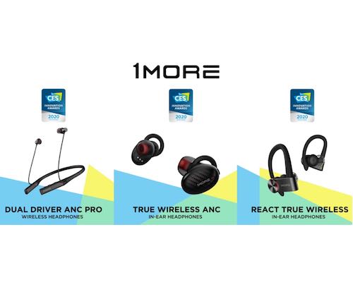 1MORE receives Top CES Innovation Honoree Award 3 years in a row