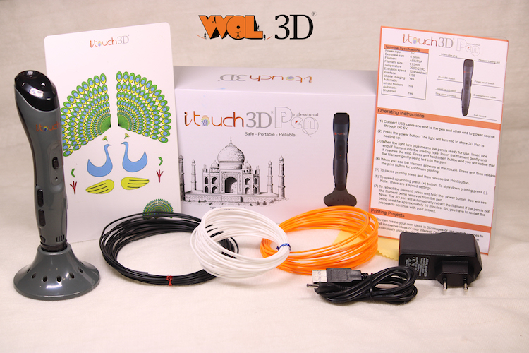 WOL3D ITouch 3D Pen launched - India's only 3D pen brand