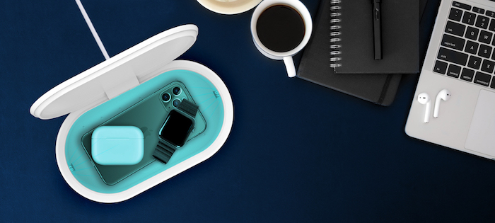 RAEGR Arc 1500 UVC Sterilizer launched with wireless charger