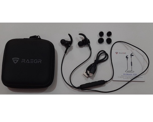 RAEGR AirBeats 250 Review - Wireless Bluetooth Earphones, 6 hours battery life