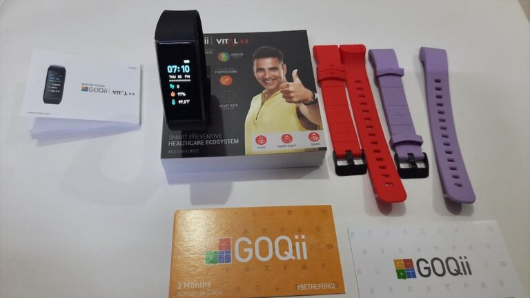 Goqii Vital 4.0 Review - Smart Medical & Fitness Tracker