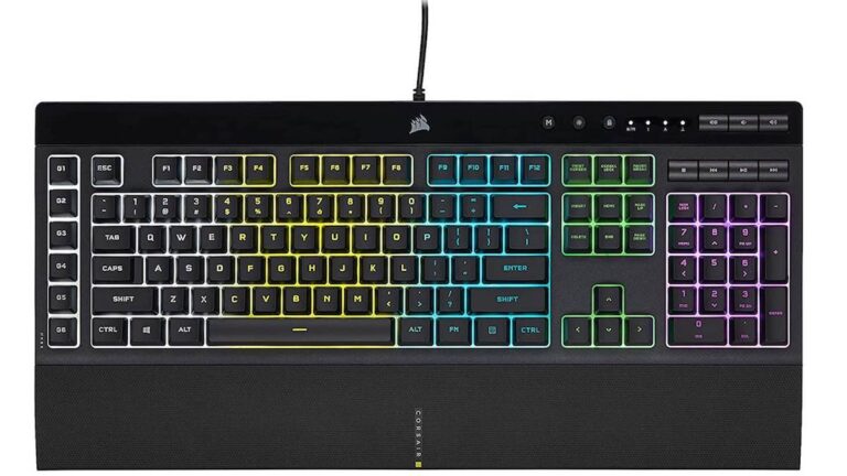 CORSAIR K55 RGB Pro Keyboard - With 6 Macro Keys