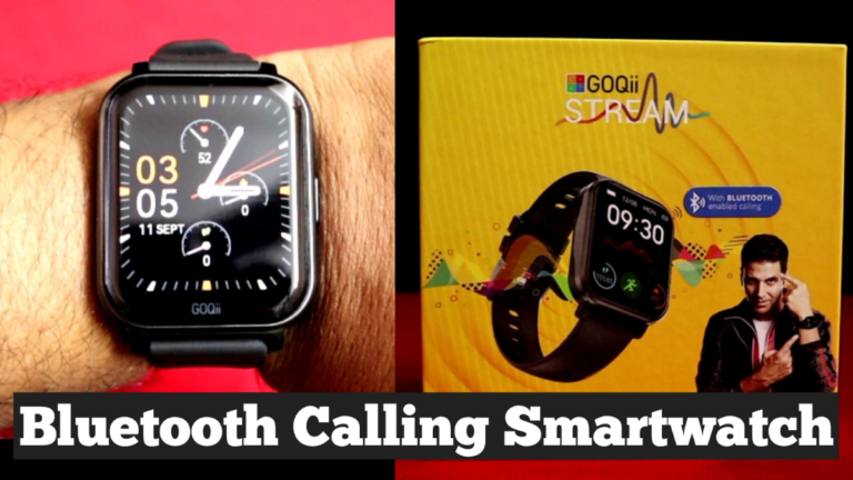 GOQii Stream Review - Bluetooth enabled calling watch