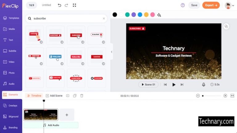 How to edit videos Online – Flexclip Review