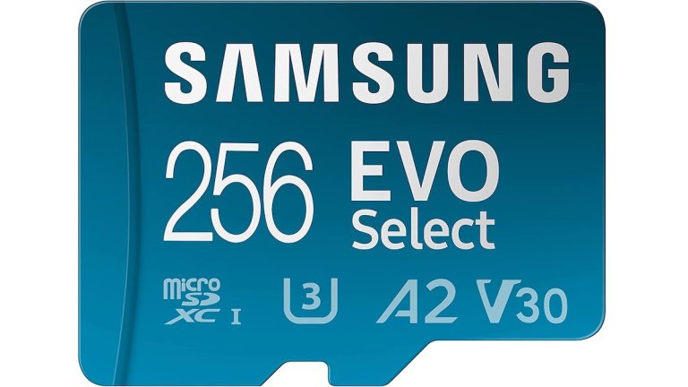 Samsung EVO select 256GB MicroSD Memory Card