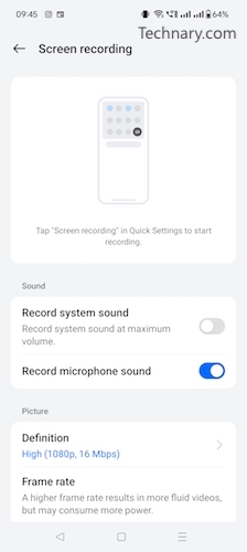 How to do Screen Recording in OnePlus Nord CE 3
